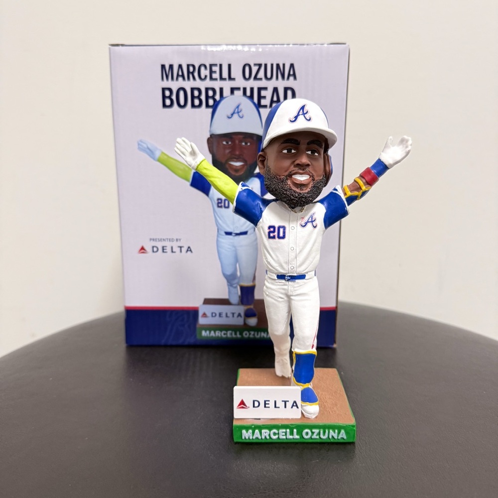 Marcell Ozuna Atlanta Braves 2025 Bobblehead Presented By Delta New